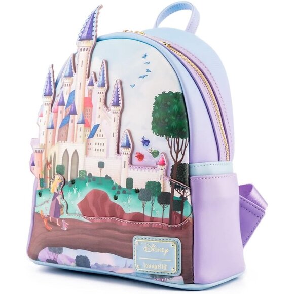 Multicolored Fantasy Shoulder Bag with Adjustable Strap - Disney Princess Theme - Picture 2 of 5
